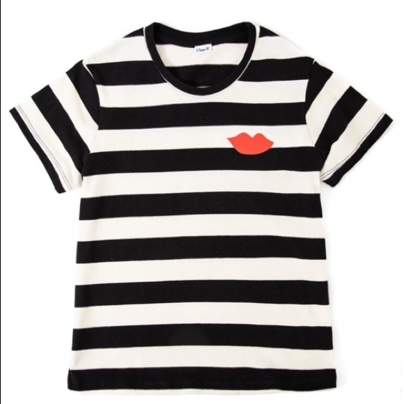 Clare V Camp Fit Tee - Picture 2 of 5